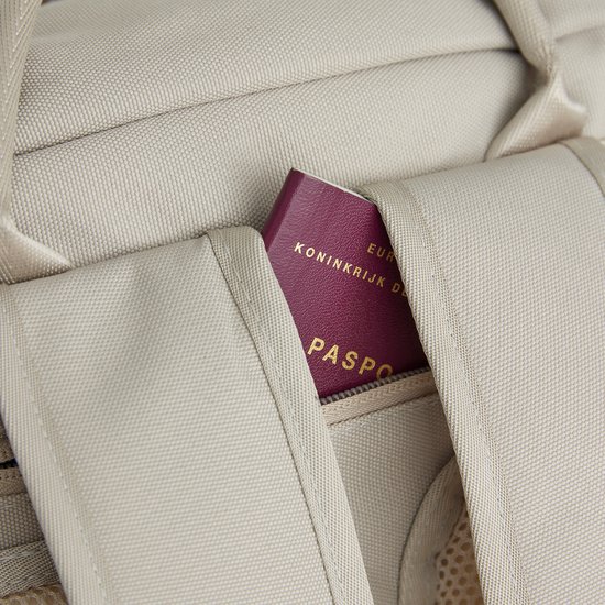 William Milwaukee Beige 18L Sac à dos Water Repellent Laptop 15.6 »