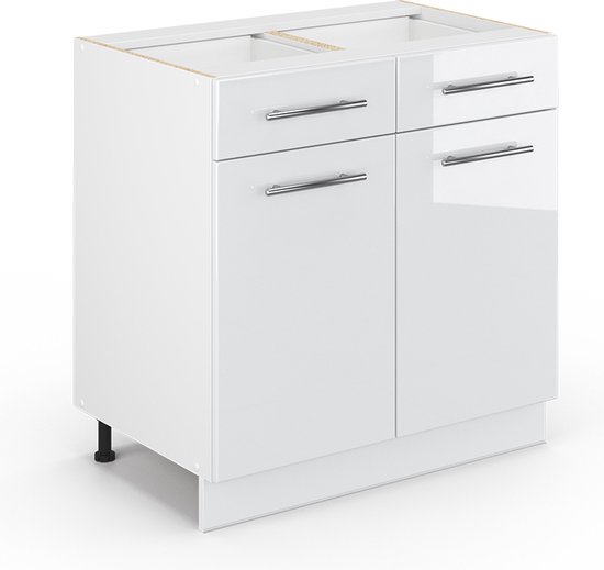 Glazen keukenkast Fame-Line Krachtige eik goud 40 cm Vicco | Krachtige eik goud | Glazen hangkast 40 cm | 406673151801206