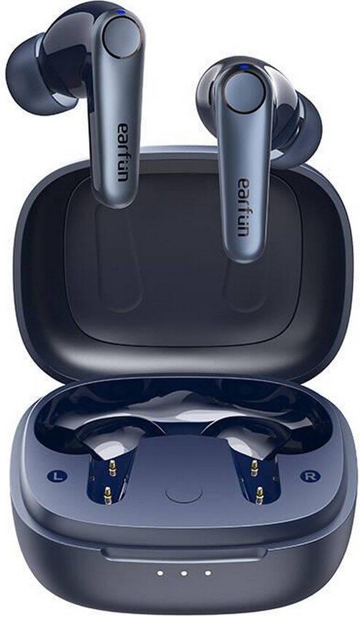 Earfun Air Pro 3 Blue – Draadloze In-Ear Oordopjes met ANC, Bluetooth 5.3, aptX Adaptive, 45 u Batterij & Microfoon