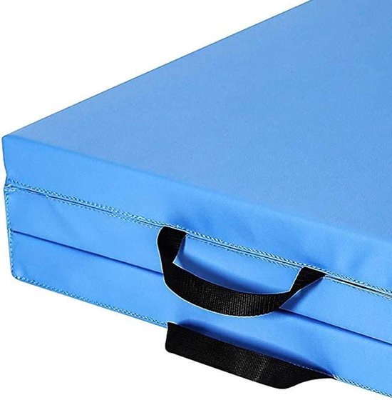 Opvouwbare trainingsmat 5 cm dikke met handgrepen - MMA gymnastiek thuisgymnastiek - beschermende vloeren van Kanxudo — afbeelding 5