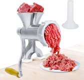 Bol.com Handmatige Vleesmolen Worstvuller Roestvrijstalen Slijpmachine - Thuisgebruik Voor Rundvlees en Kip - Vaatwasmachinebest... aanbieding