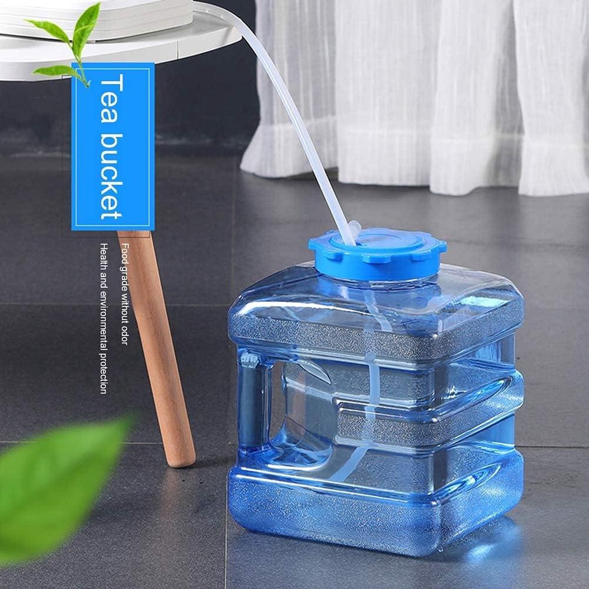 Waterjerrycan met kraan en schroefdeksel, camping