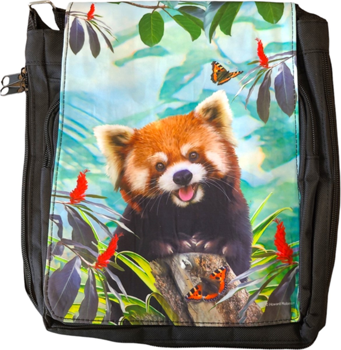Red Panda Messenger Bag Small
