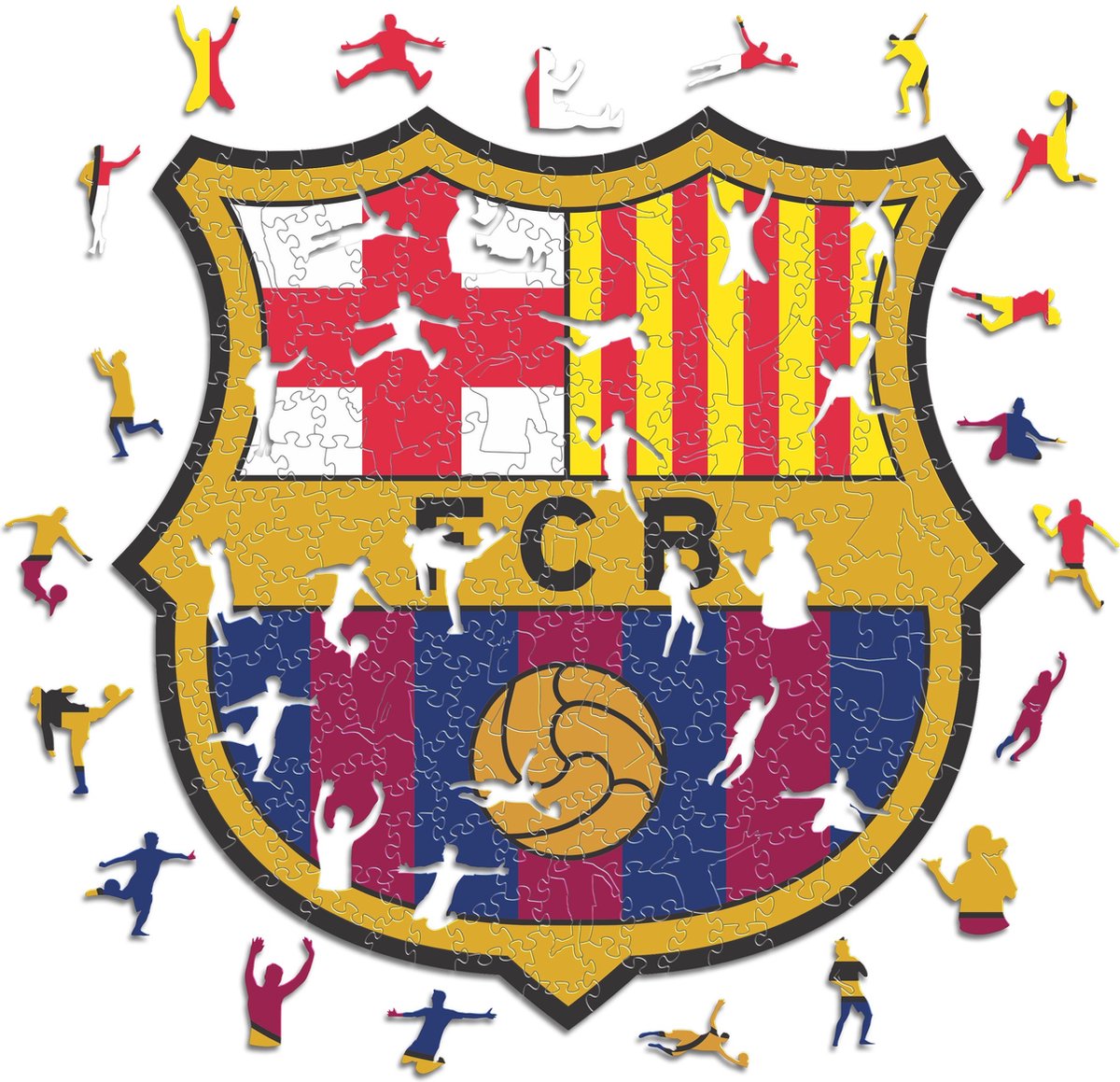 Voetbalpuzzel - FC Barcelona Logo