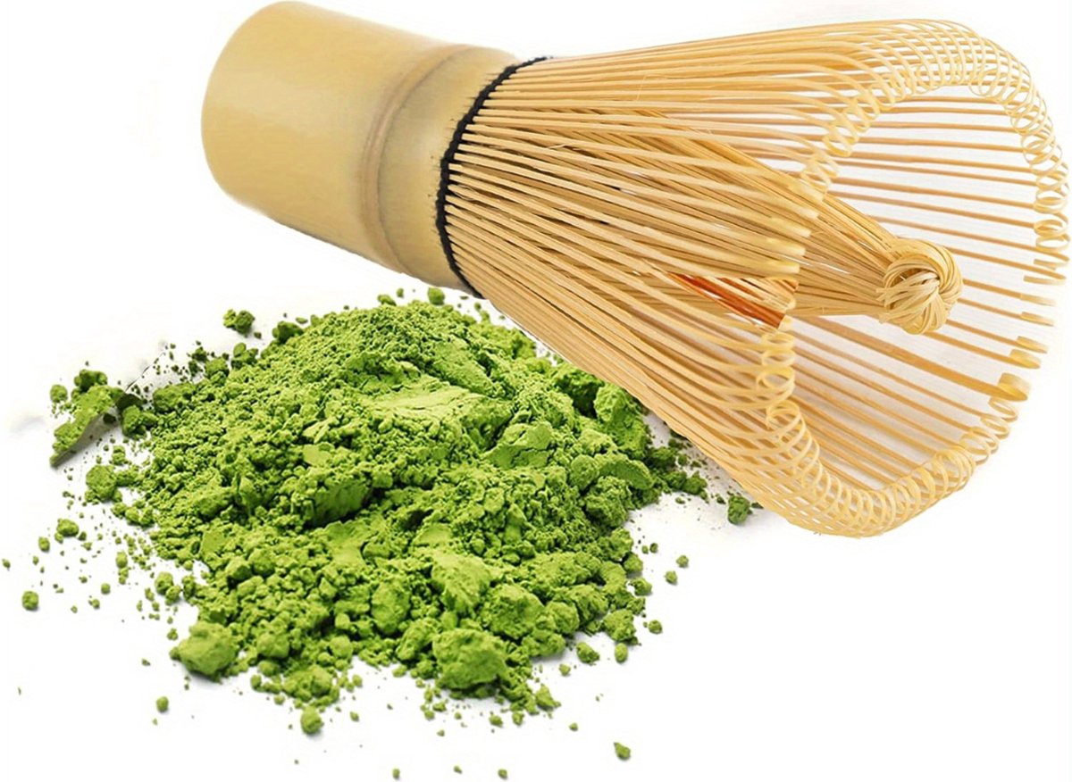 Bovista Matcha Set - Starterkit - Klopper - Matcha Thee Set - Matcha Whisk - Bamboe Garde