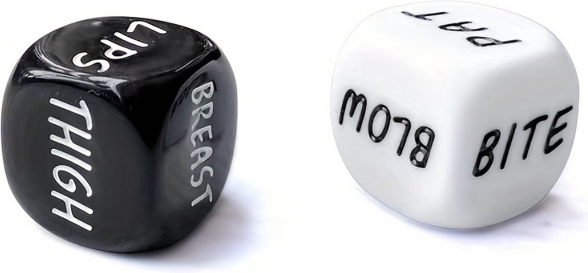 Bovista Sex Dobbelstenen - Erotische Dobbelstenen - Erotisch Spel - Sex Dice - Voorspel Dobbelstenen - 2 Stuks