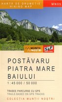 Postavaru Piatra Mare Baiuluis - wandelkaart  Karpaten / Roemenie MN05