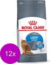 Royal Canin Fcn Light Weight Care - Kattenvoer - 12 x 400 g