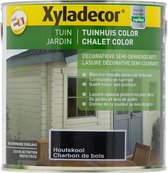 Xyladecor Tuinhuis Color - Houtbeits - Mat - Houtskool - 2.5L