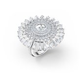 Swarovski Sparkling Dames Ring Metaal - Zilverkleurig - 16.50 mm / maat 52