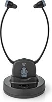 Draadloze TV-Koptelefoon - RF - In-Ear - Maximale batterijduur: 7 uur - 25 m - Digitale Audio - Laadstation - Balanscontrole - Slechthorenden ondersteuning - Zwart