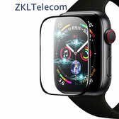 Apple Watch Series 7 45mm Full Glue Coverd Edge  Tempered Screen Protector Full Coverge met Cleaning Set