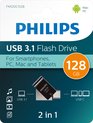 Philips 2 in1 USB stick 3.1/USB C - 128GB - FM12DC152B
