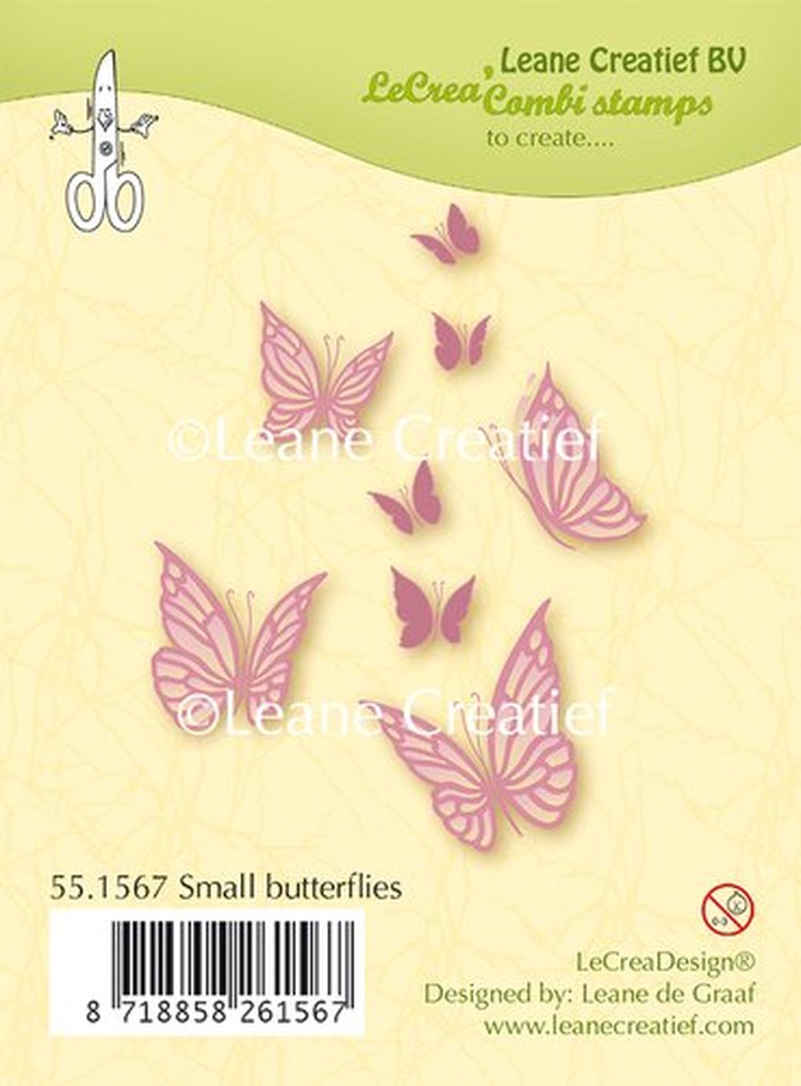 Small Butterflies Clear Stamps (55.1567)