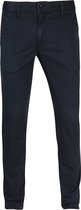 Alberto - Lou Chino Navy - Slim-fit - Chino Heren maat W 30 - L 30