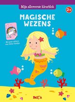 Kleurblok met stickers 1 - Mijn allereerste kleurblok: Magische wezens