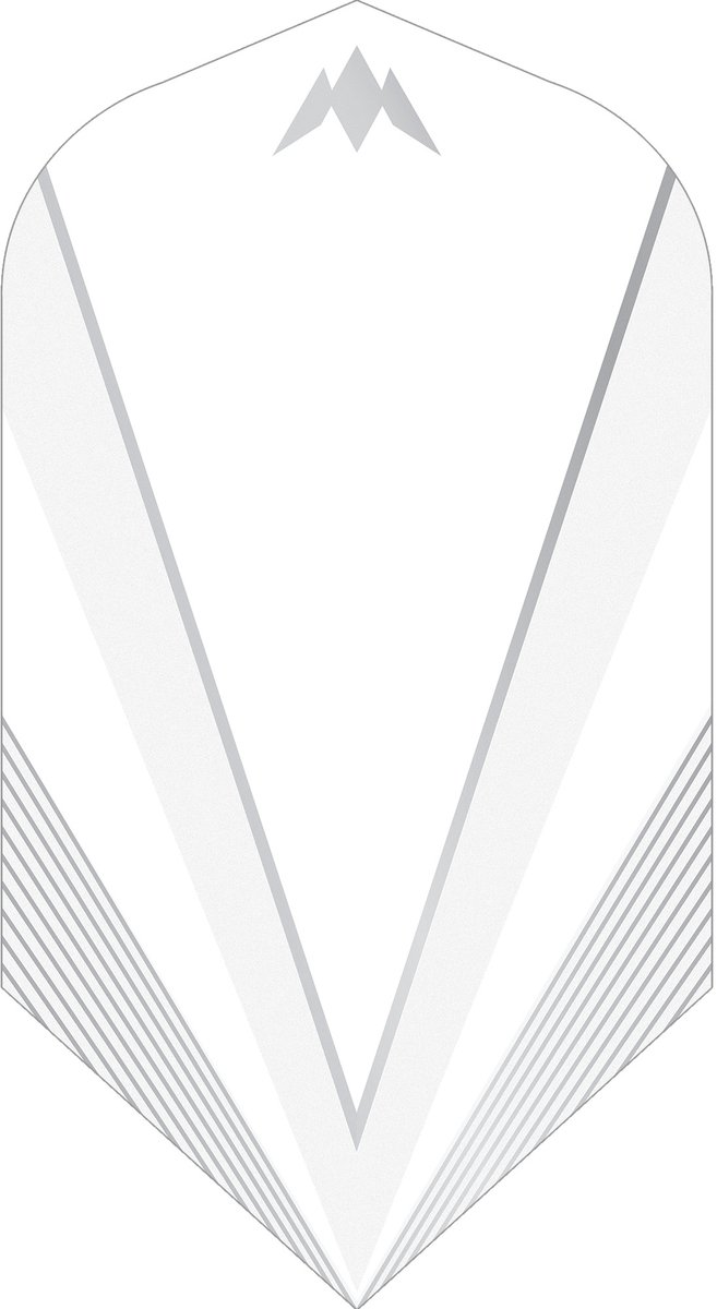 Mission Shade Slim White - Dart Flights
