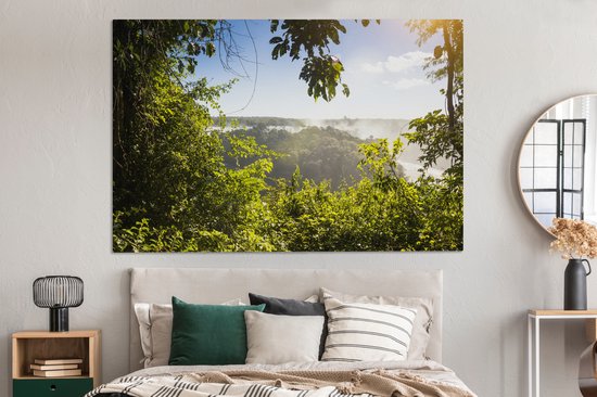 Tableau sur toile Iguazu, Argentine - 180x120 cm - Décoration murale XXL