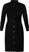 YESTA Valya Jurk - Black - maat 0(46)
