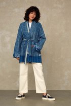 Kings Of Indigo - Liora Cropped  - Jeans - Wit - 27 / 30