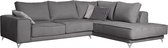 MONACO grote 5-6 zits hoekbank in fluweel 300x225Cm