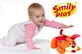 Smily-play , weggelopen dier, oranje hond, 3m+ | SALE | KORTING 3+ m