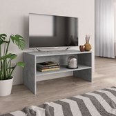 Decoways - Tv-meubel 80x40x40 cm spaanplaat betongrijs