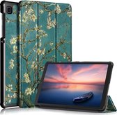Hoesje Geschikt Voor Samsung Galaxy Tab A7 lite hoes Bookcase Boom Print - Hoes Hoesje Geschikt Voor Samsung Galaxy Tab A7 lite hoesje Smart cover