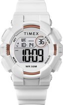 Timex Mako TW5M31000 Horloge - Siliconen - Wit - Ø 44 mm