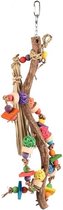 Flamingo vogelspeelgoed rainbow chi multi 55cm