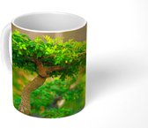 Mok - Bonsai bomen in een rij - 350 ML - Beker