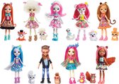 Mattel Enchantimals Pop met Dierenvriendje + Accessoires Assorti