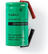 Nedis BANM242400SC1 Nikkel-metaalhydride-accu 1,2 V 2400 Mah Soldeerlip