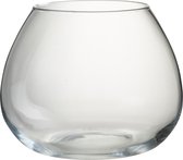 Vaas | glas | transparant | 28.5x28.5x (h)23 cm