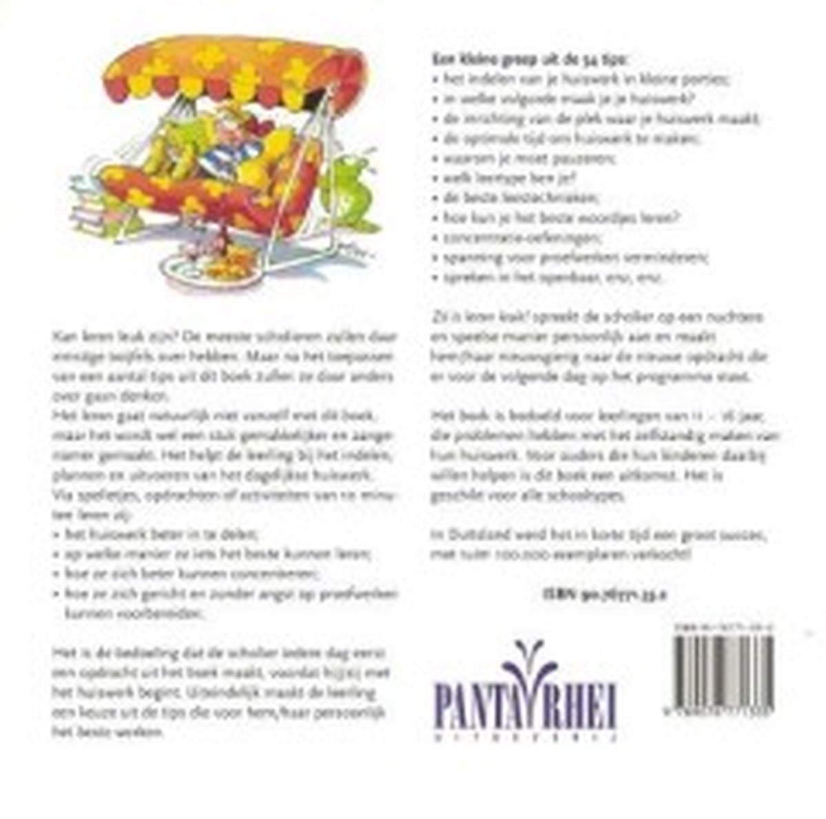 Zo is leren leuk! - back cover