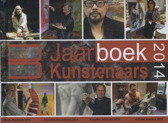 Cover van het boek 'Jaarboek kunstenaars'
