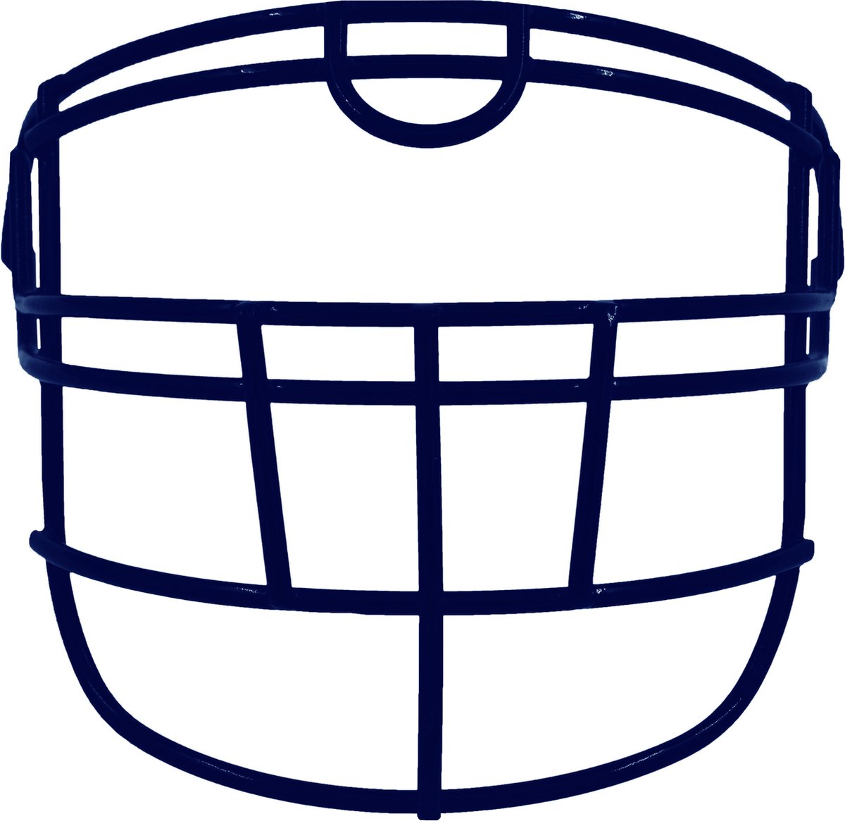 Rawlings PO3RU American Football Facemask - Navy Blauw