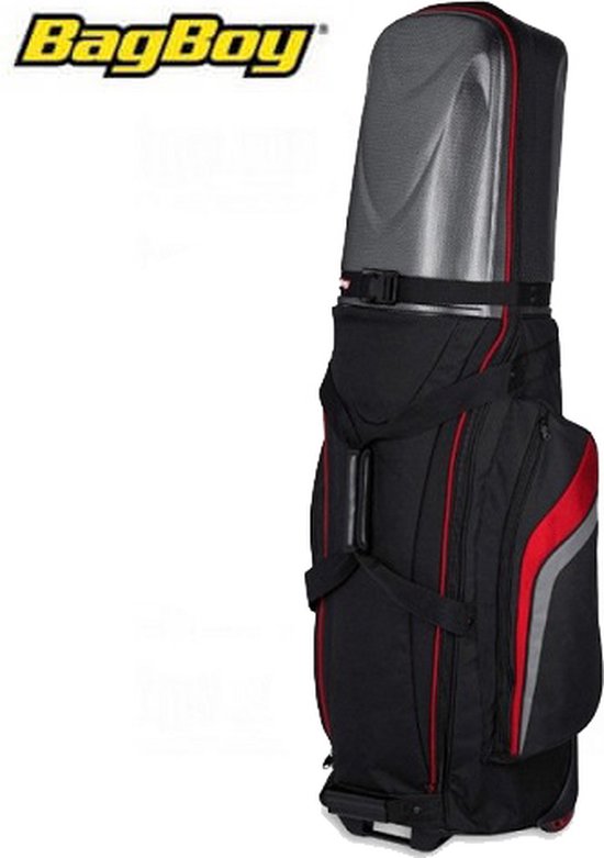 BagBoy T-10 Golfreistas, zwart/rood | bol.com