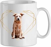 Mok australian cattledog 4.4| Hond| Hondenliefhebber | Cadeau| Cadeau voor hem| cadeau voor haar | Beker 31 CL