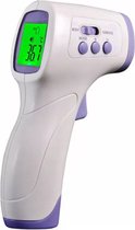 Bol.com Professionele Infrarood thermometer - Koortsthermometer - Thermometer voorhoofd - Alarm bij koorts aanbieding