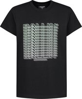 Ballin Amsterdam -  Jongens Slim Fit   T-shirt  - Zwart - Maat 164