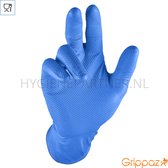 Wegwerp handschoenen maat M / doos 100 stuks /  blauw / nitril handschoenen / handschoen / nitril /  ongepoederd /