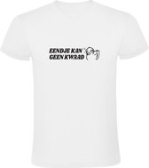 Eendje kan geen kwaad Heren T-shirt - feest - borrel - fuif - zuipen - bier - wijn - badeend