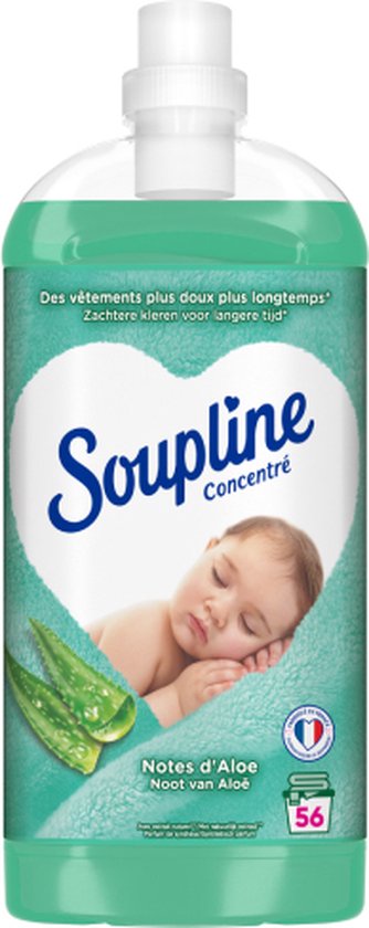 Soupline Parfumé Fraîcheur Fleurs Witte & Noix de Coco 3 x 1,2L