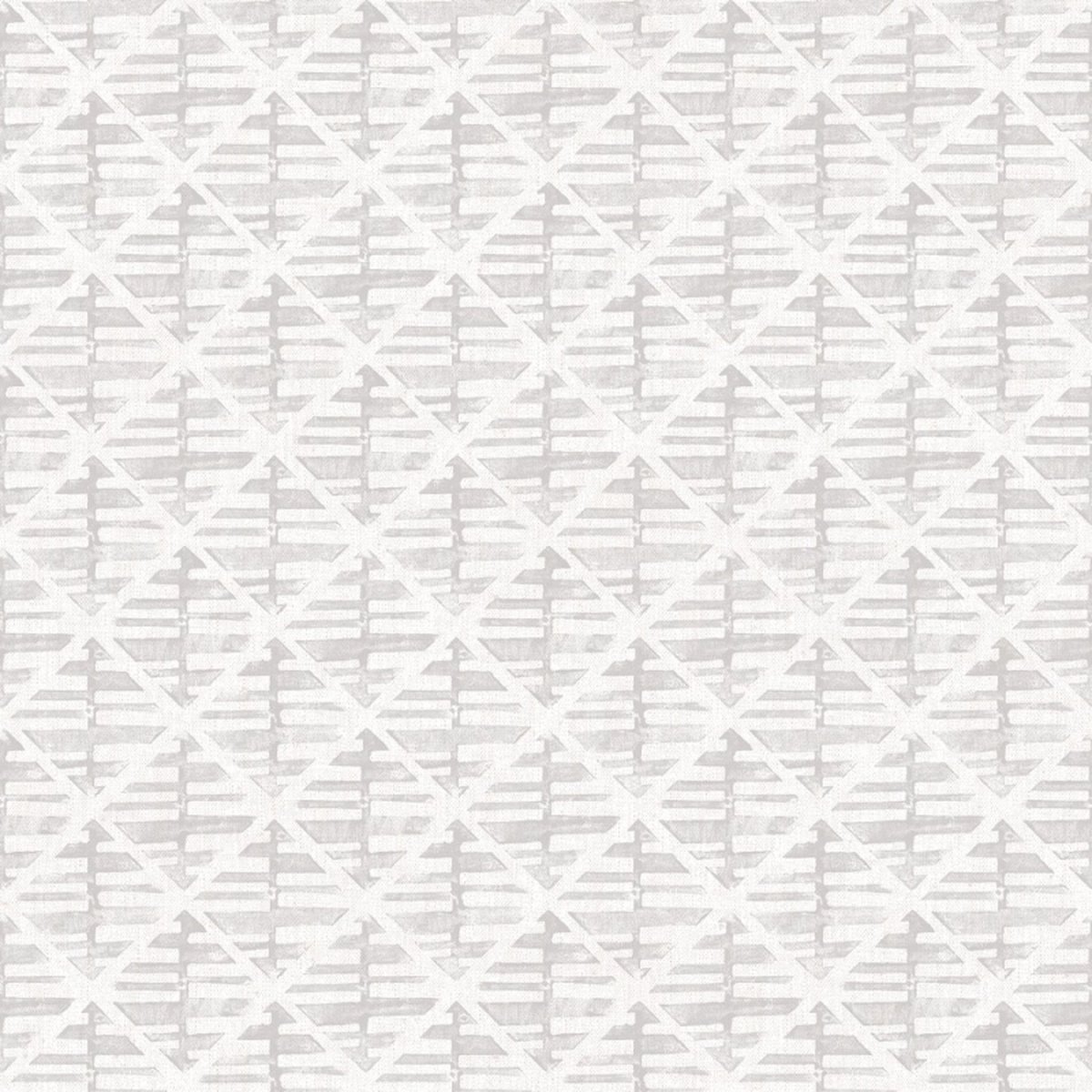 Bazaar - Scandinavische Ruit - Behang - Wallpaper - Muurdecoratie - Vliesbehang - Grijs - 0,53 x 10 M.
