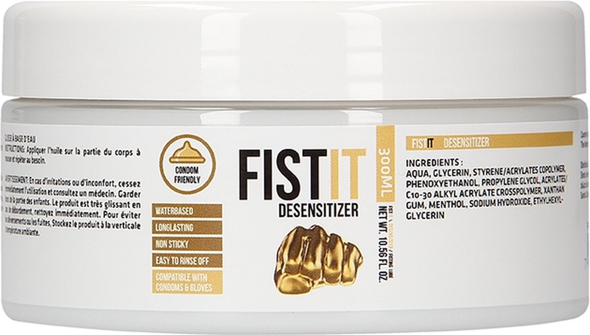 Fistit Numbing – verdovend Glijmiddel – 300 ml