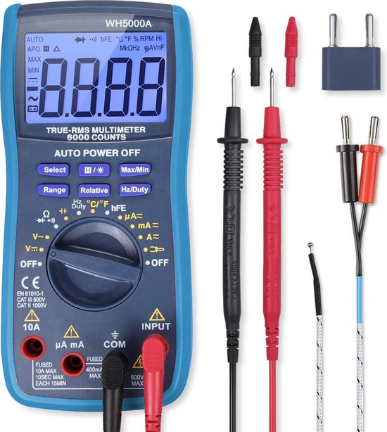 3021 Analoge Multimeter Zeer Nauwkeurige Aanwijzer Multimeter 1000 V