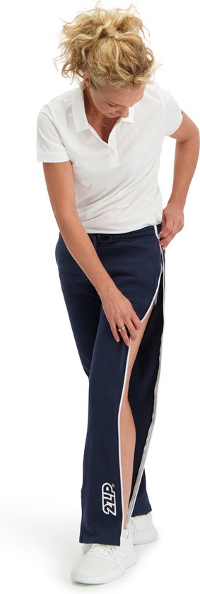 2ZiP avec longues fermetures éclair - Femme - Rouge - Taille L