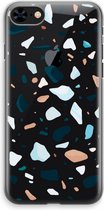 CaseCompany® - iPhone 8 hoesje - Terrazzo N°13 - Soft Case / Cover - Bescherming aan alle Kanten - Zijkanten Transparant - Bescherming Over de Schermrand - Back Cover