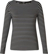 ES&SY Toni Jersey Shirt - Black/White - maat 36